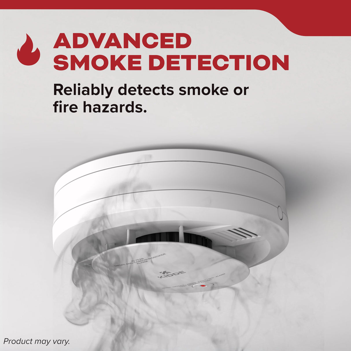 Kidde Smoke & Carbon Monoxide Detector with Smoke Detector, 10-Year Battery Powered Bundle