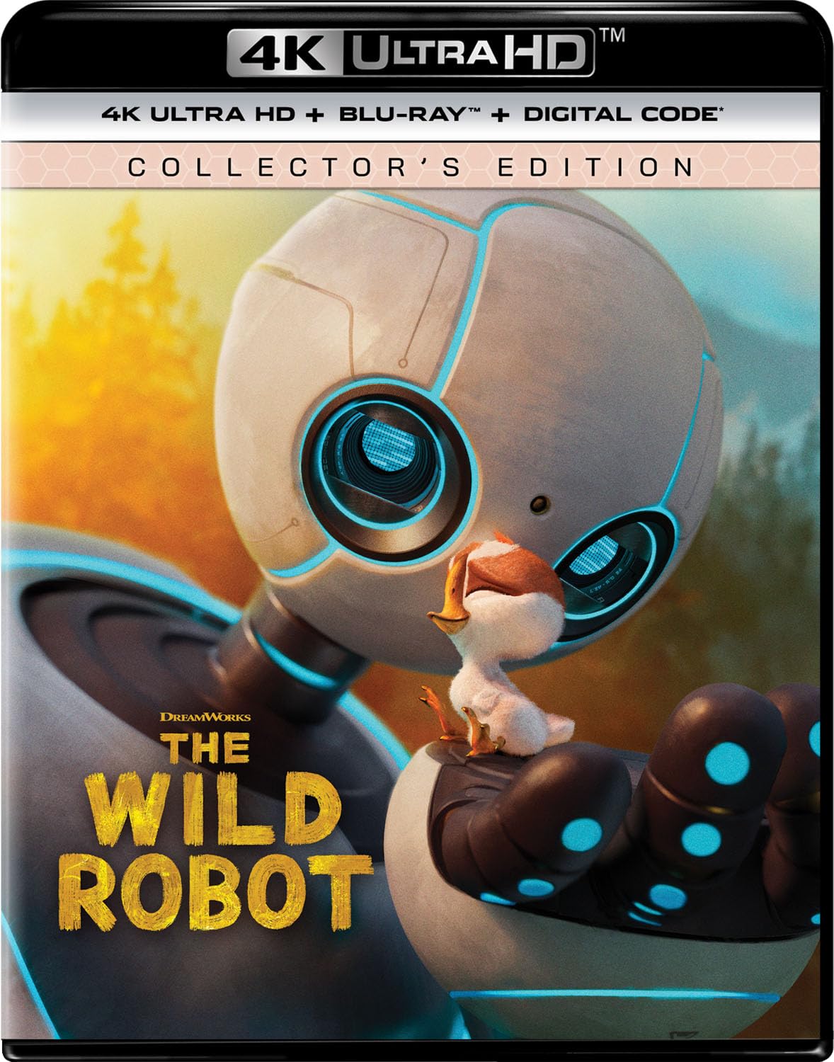 The Wild Robot - Collector's Edition 4K Ultra HD + Blu-ray + Digital