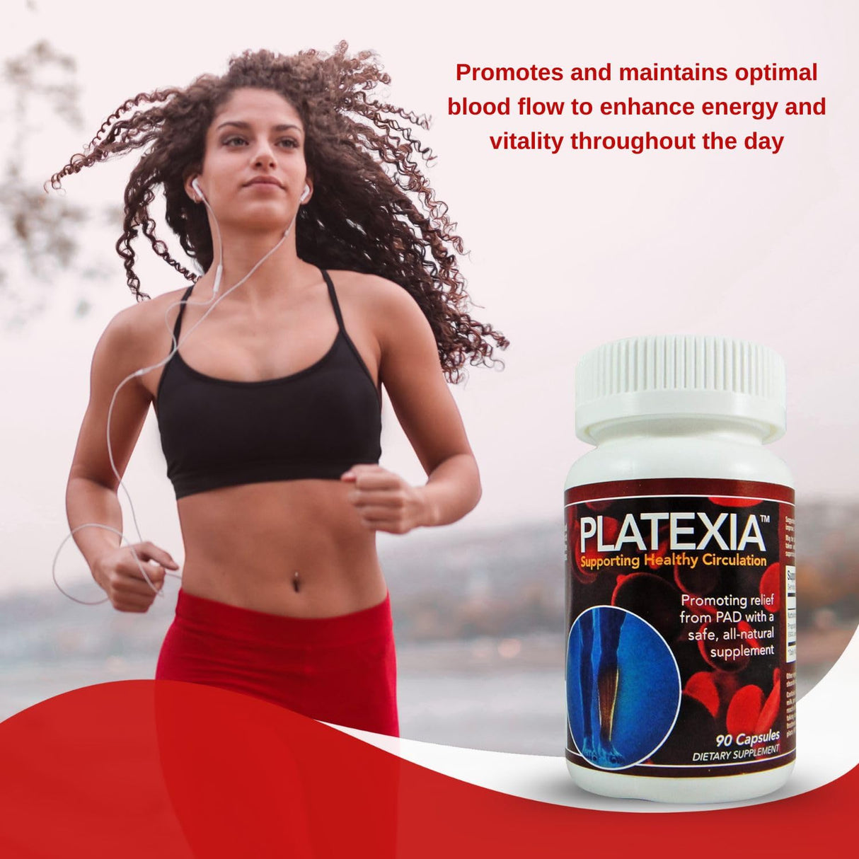 Vision Nutraceuticals Platexia with 3,000 FU Nattokinase NSP-2-90 Vegan Capsules - May Support Blood Circulation - Non-GMO & Kosher - 1 Capsule/Day, 3-Month Supply