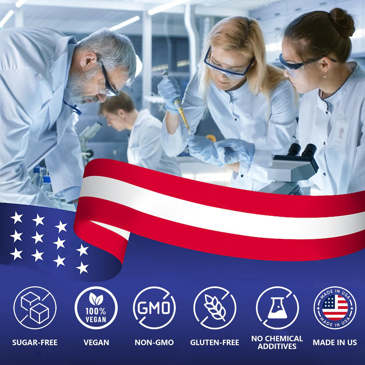 2 Packs 5000MG Mushroom Gummies -10 Blend Organic Mushroom Supplement containing Lion's Mane and Reishi for Brain and Immune Boosting, Vegan Blueberry Flavor, Non-GMO, 120 Counts