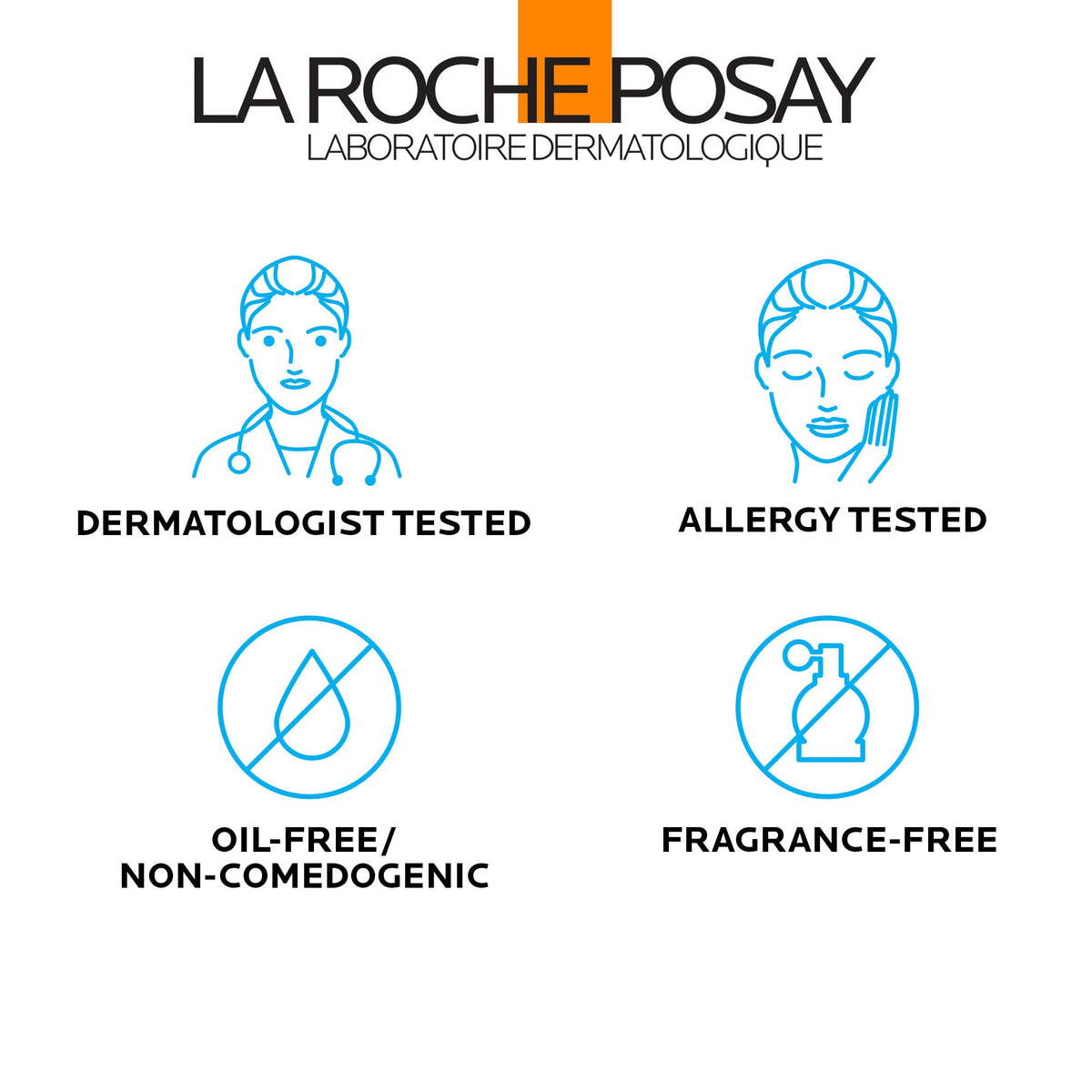 La Roche-Posay Anthelios Ultra Light Fluid Sunscreen for Face SPF 60, 1.7oz