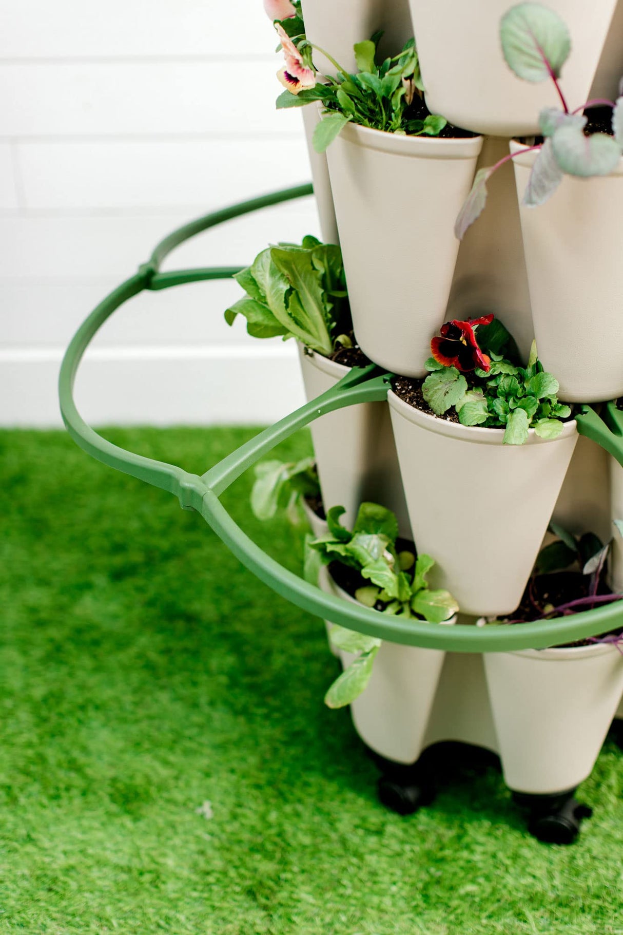 Greenstalk Set of 3 Plant Supports for Growing Tomatoes, Cucumbers, Peppers, Eggplant, and Squash Vertically in a Vertical Planter