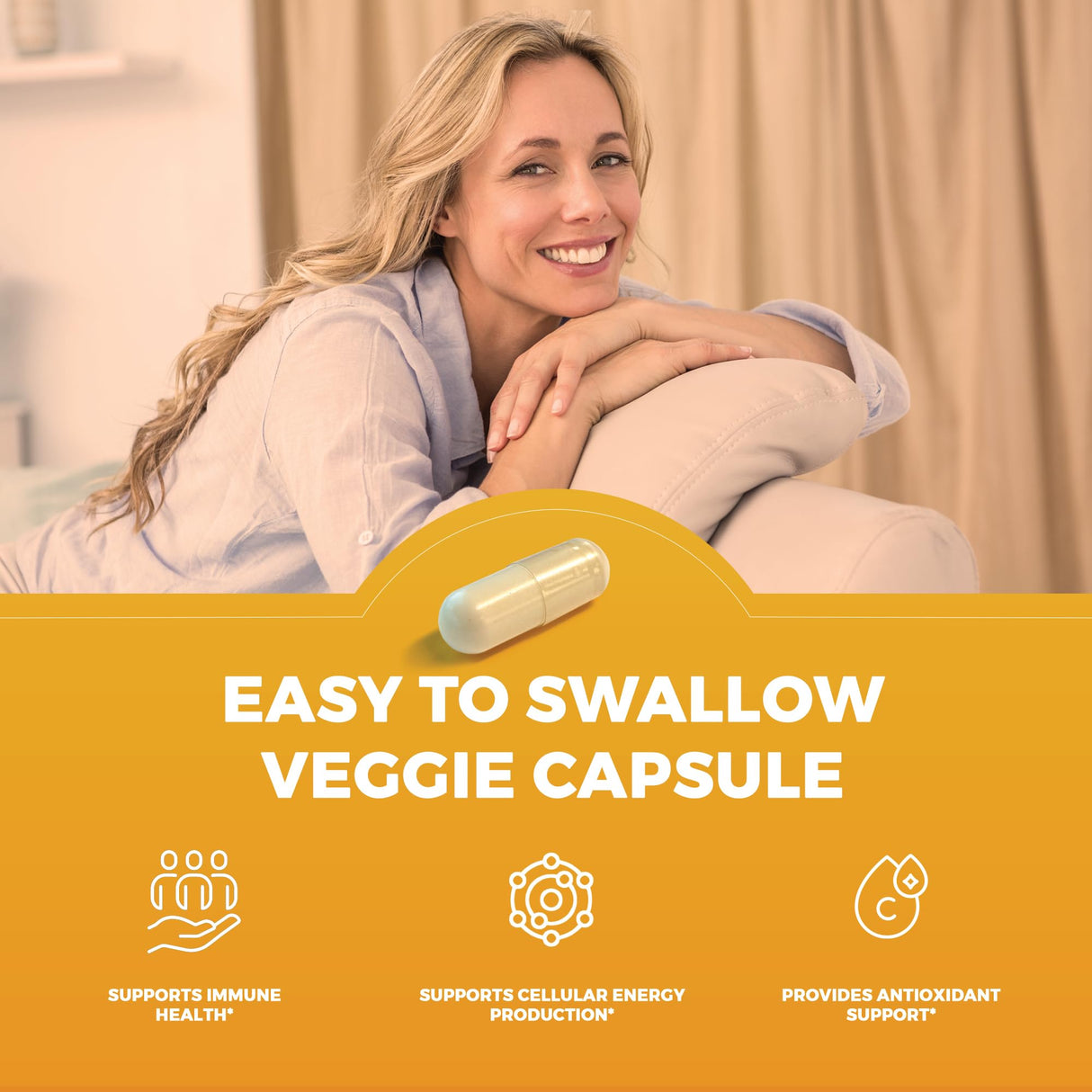 Viva Naturals Vitamin C and Zinc Supplement (250 Capsules) - 1000 mg Vitamin C with Zinc 20 mg Antioxidant Supplements for Immune Support, Vitamin Supplement for Adults