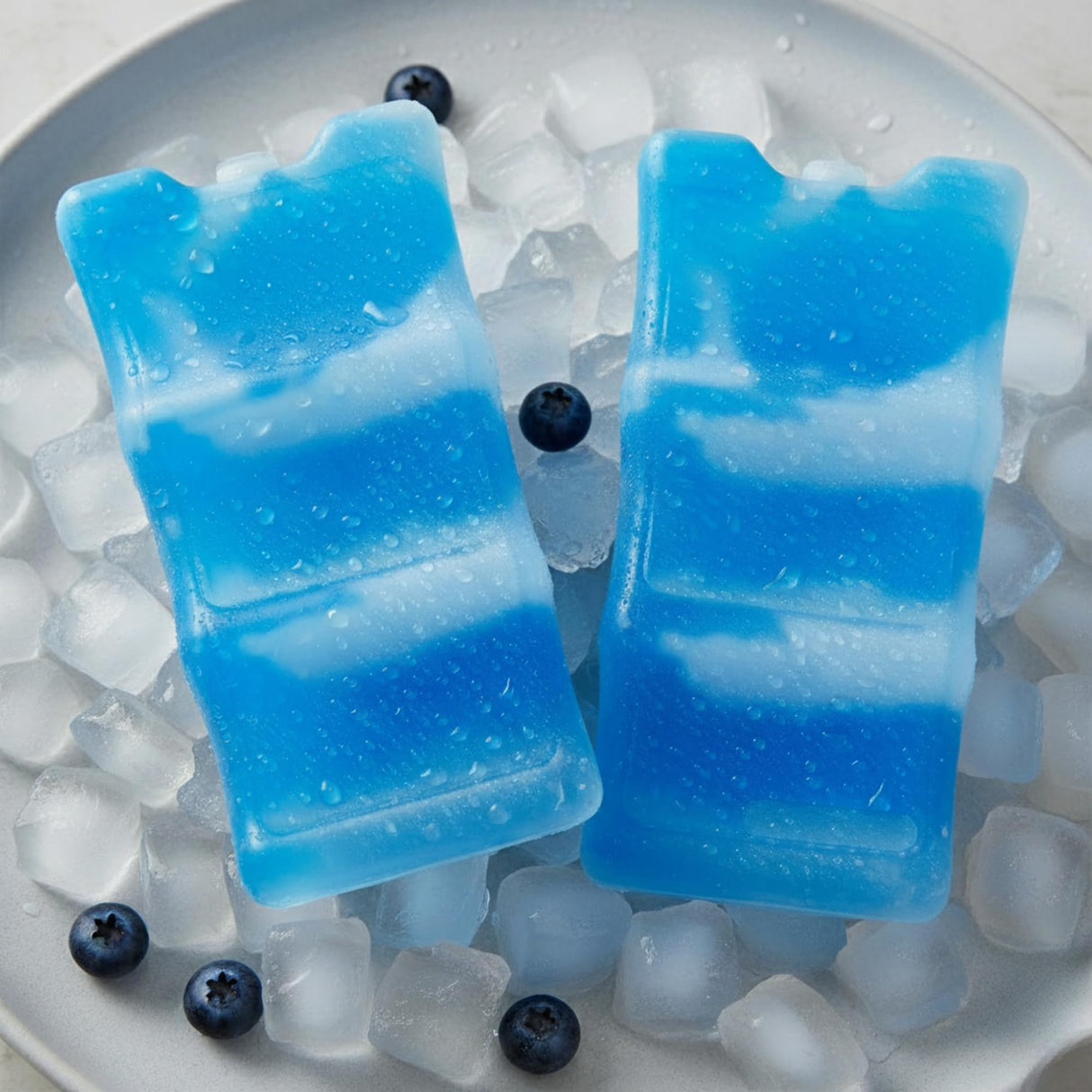 Healthy Packers Ice Packs for Coolers | Can Coolers | Breastmilk Cooler Ice Pack | Long-Lasting Reusable Ice Packs - 6 Can (Pack of 2)