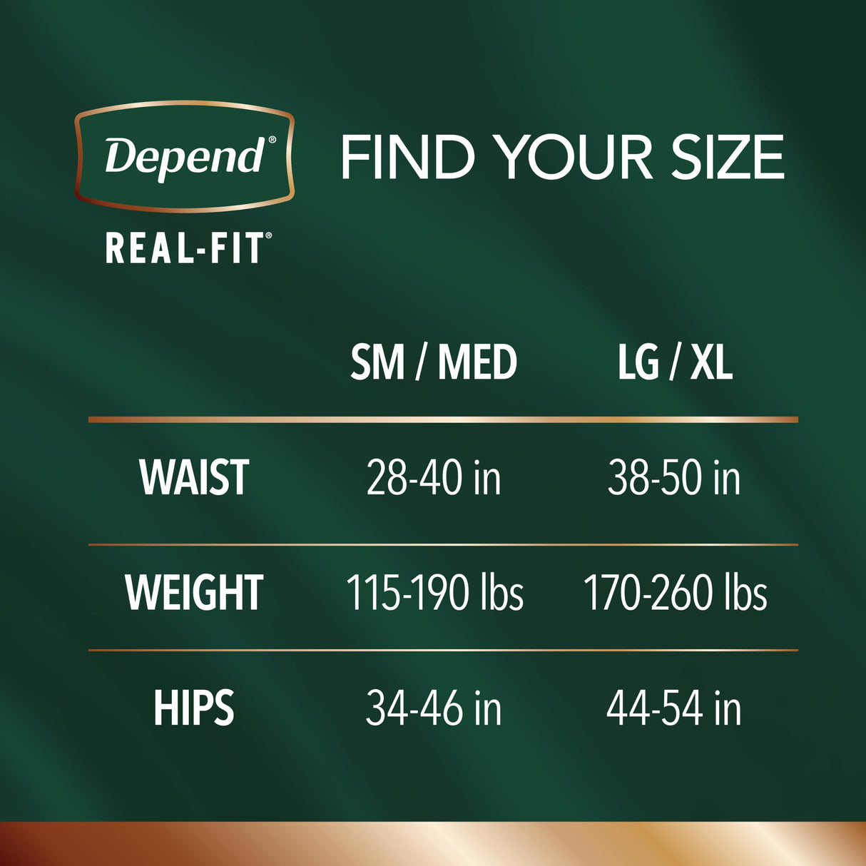 Depend Real Fit Incontinence Underwear for Men, Disposable, Maximum Absorbency, Large/Extra Large, 52 Count (2 Packs of 26), Packaging May Vary