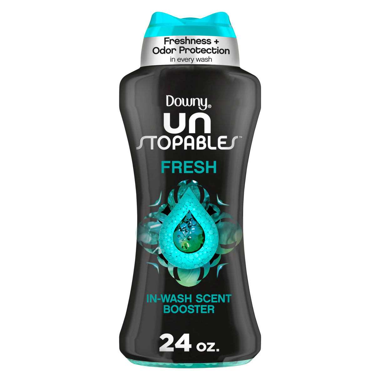 Downy Unstopables In Wash Scent Booster Beads, Fresh Scent, 24 oz, Laundry Beads for Odor Protection (Packaging May Vary)