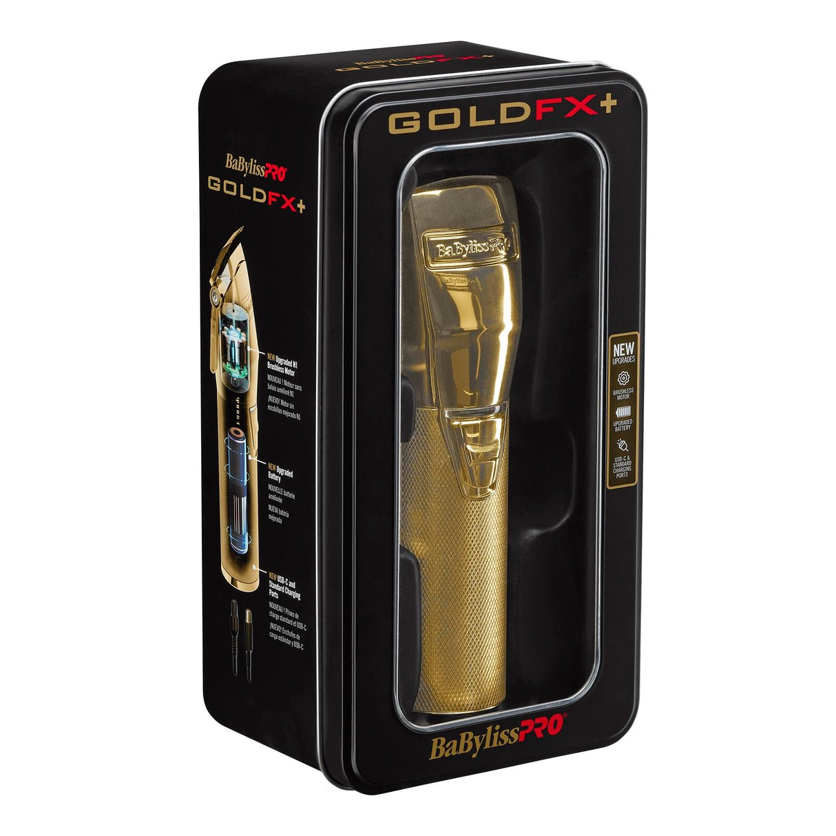 BaBylissPRO GOLDFX+ All Metal Lithium Clipper