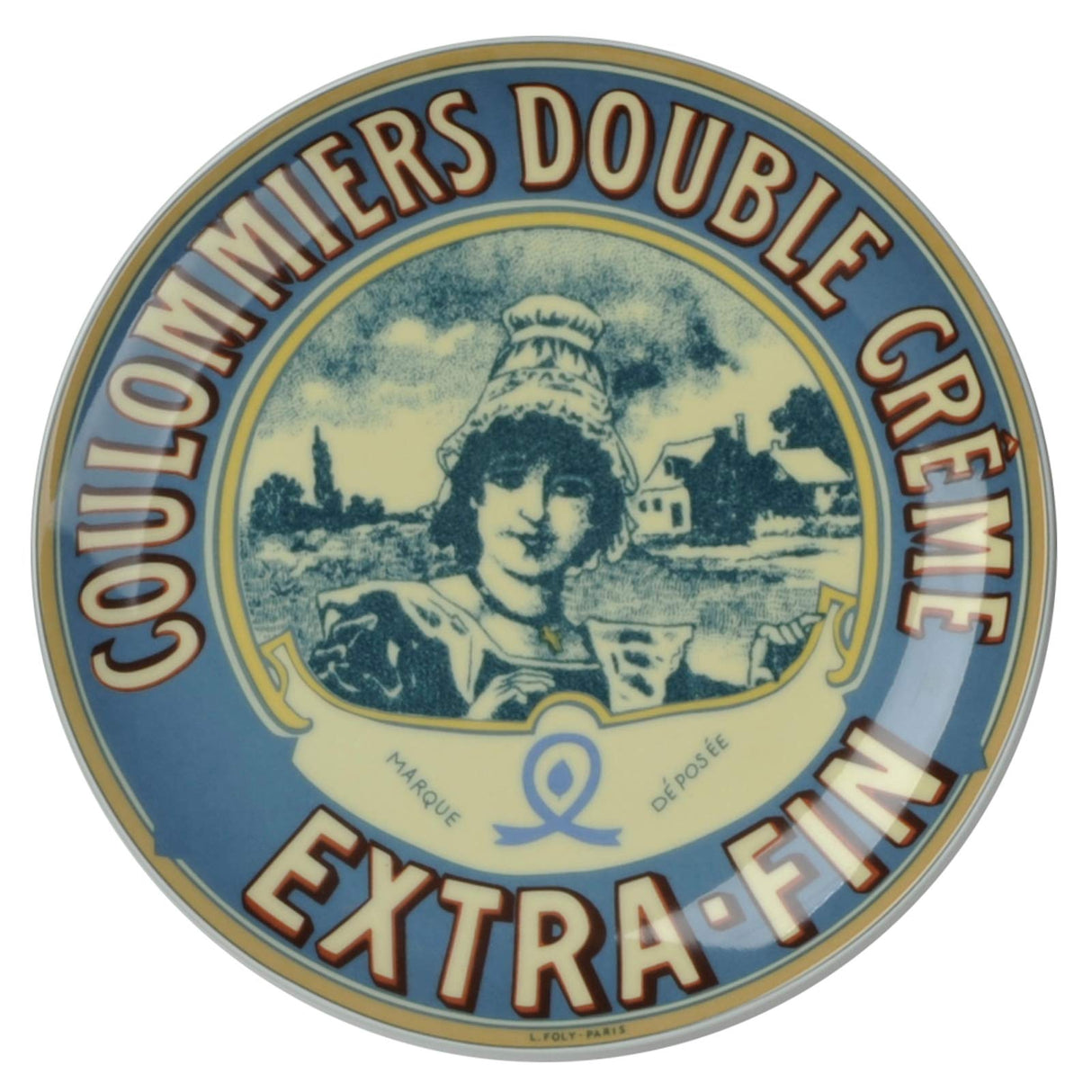 BIA DRH Camembert Plate Set, Set of 4