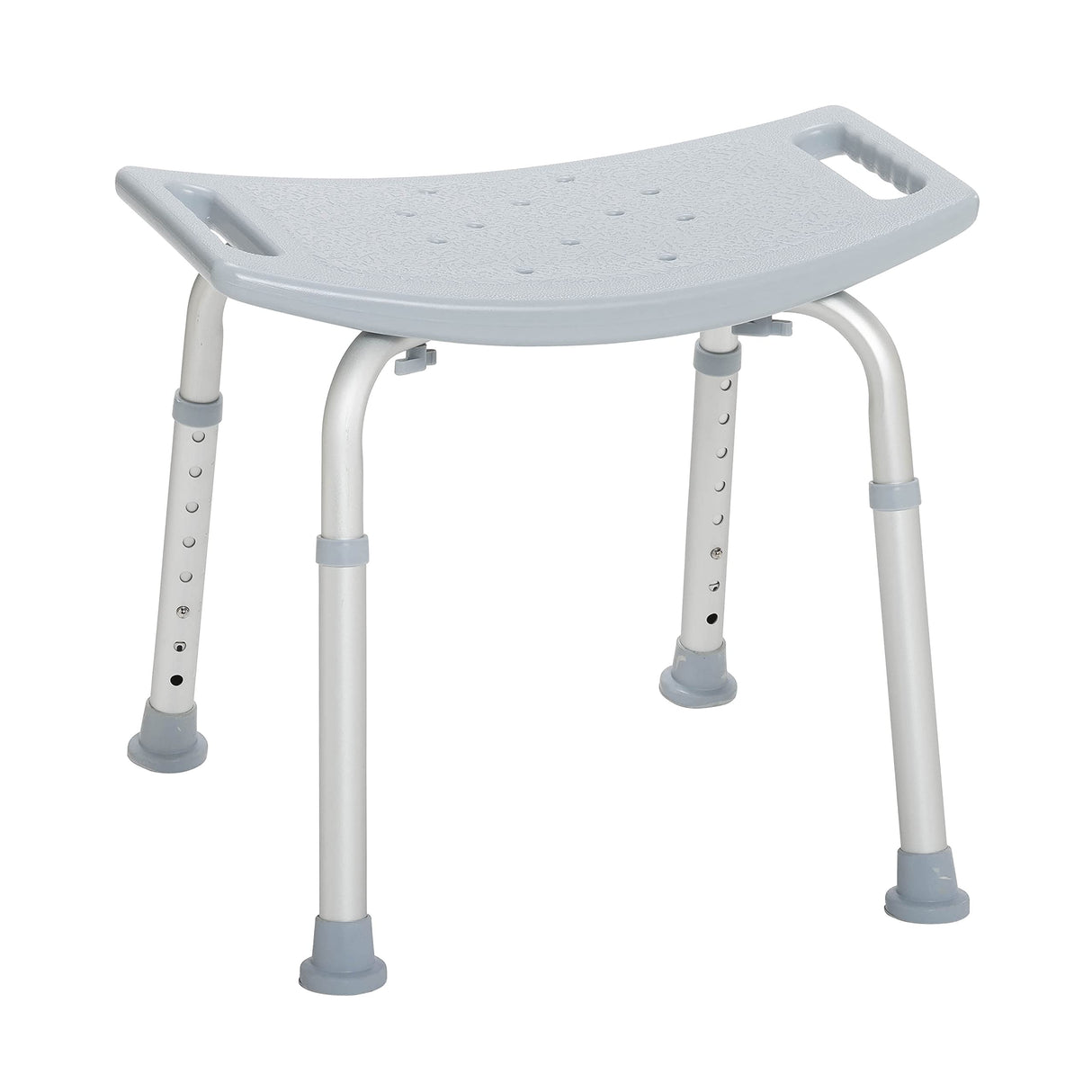Drive Medical RTL12203KDR Shower Chair, Adjustable Shower Stool with Suction Feet, Shower Seat for Inside Tub, Bathroom Bench, 300 LB Weight Capacity