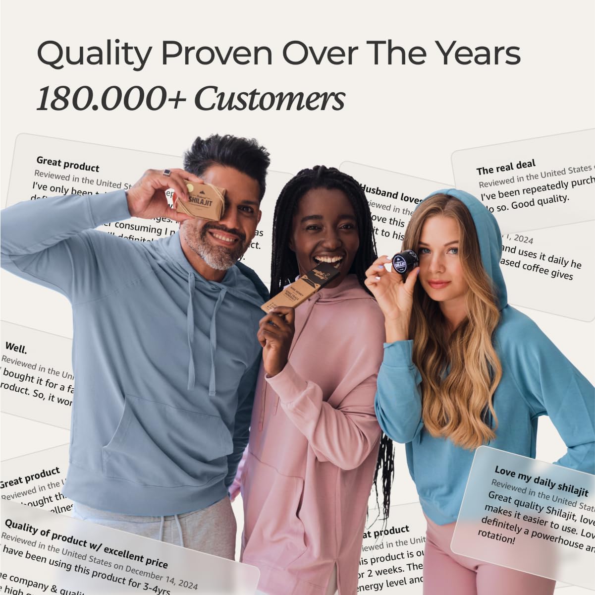 NATURAL SHILAJIT Resin - Shilajit for Men & Women with Fulvic Acid & Trace Minerals, Plant Based Nutrients for Energy, Immune Support & Vitality Resin