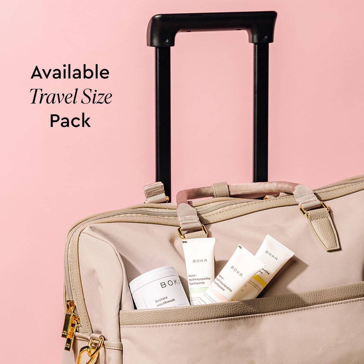 Boka Fluoride Free Toothpaste Nano Hydroxyapatite, Helps Remineralize, Appropriate for Sensitive Teeth, Whitening - for Adult, Kids Oral Care - Refresh Mint Flavor, 4 Fl Oz 3Pk