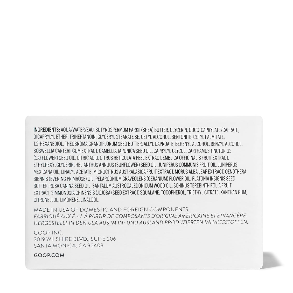 goop Beauty Body Butter | Lotion for Dry Skin | Nourishing Butters & Botanical Extracts | Hydrating & Firming Cream | 6.1 fl oz