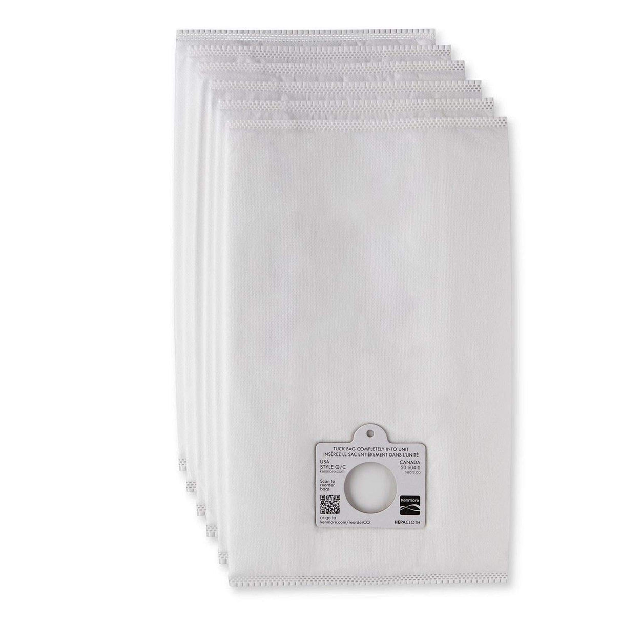 Kenmore Canister Vacuum Bags Type Q & C (6)