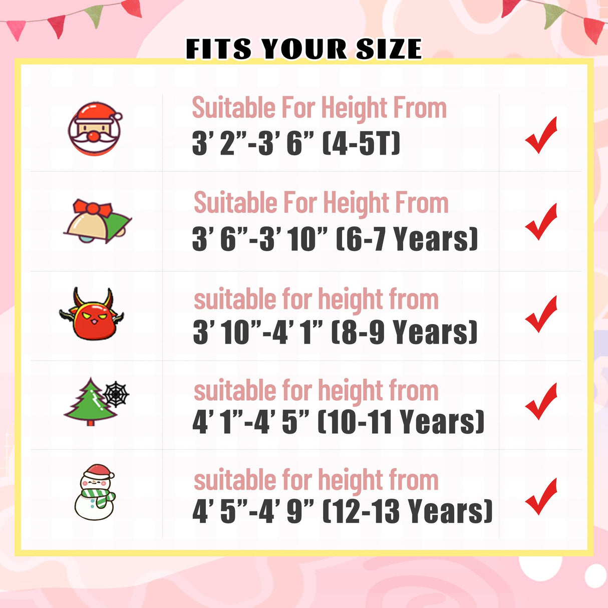 QSTYLE Unisex Children Bear Onesie, Halloween Costume Christmas Pajamas For Girls and Boys 10-11Y Yellow