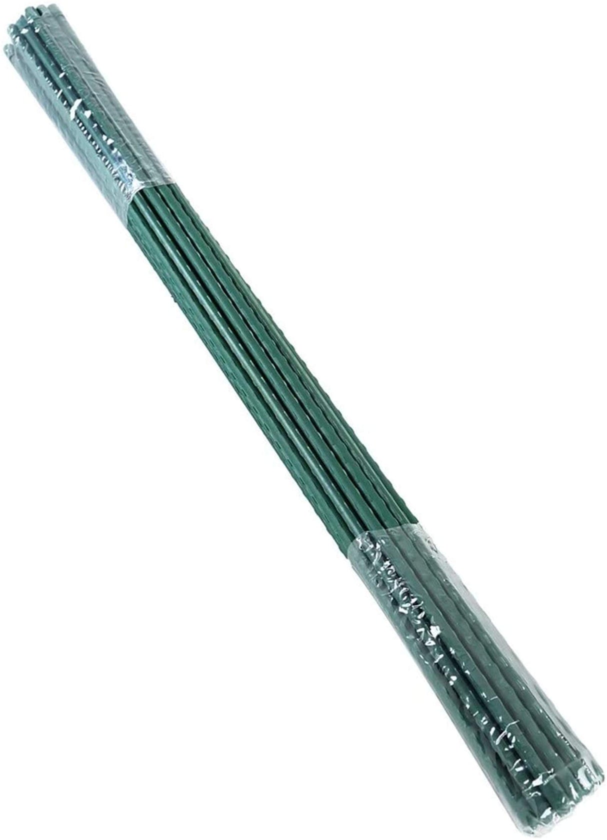 TINGYUAN Garden Stakes 30 Inches Steel Plant Stakes Tomato Stakes Pack of 25