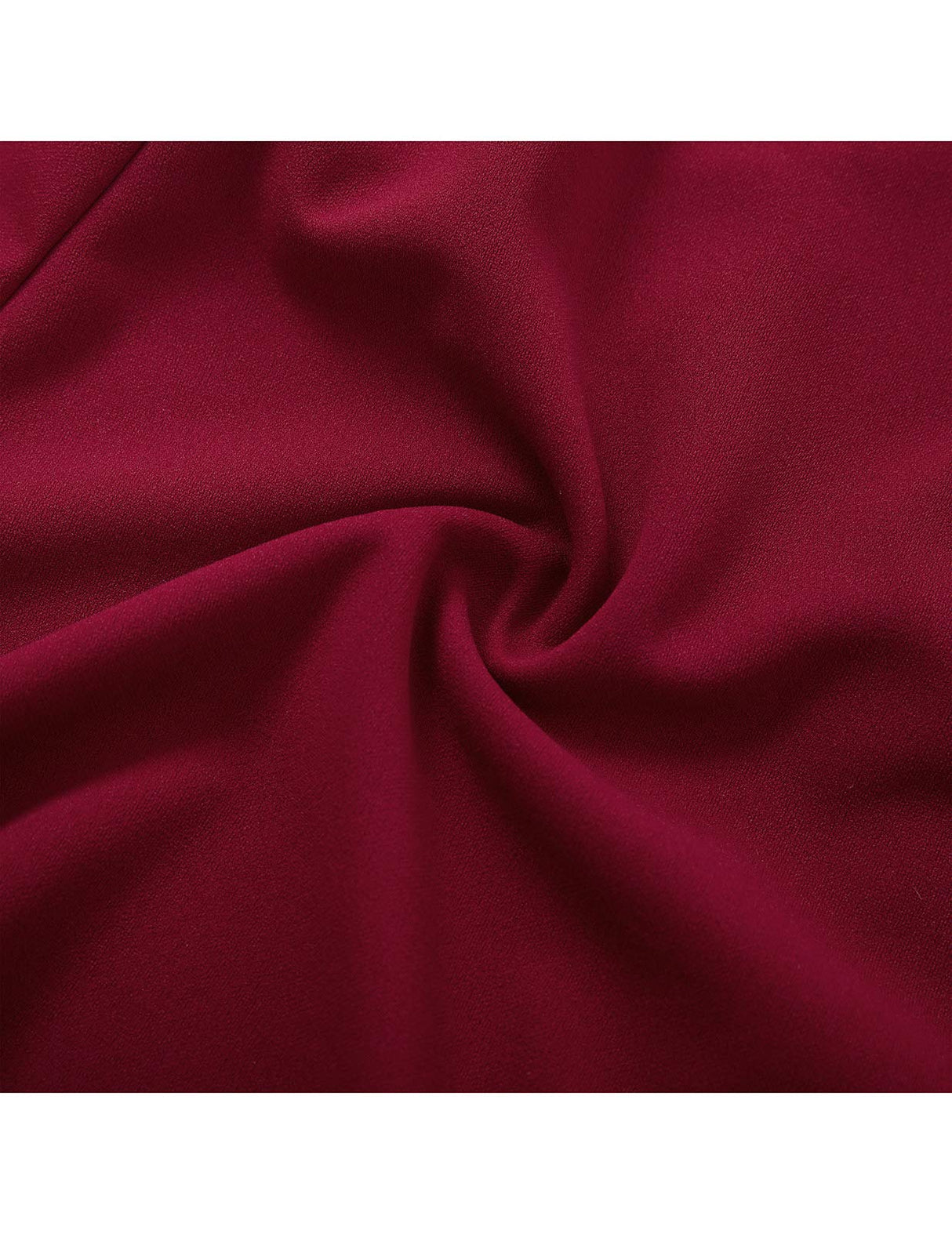 DRESSTELLS Christmas Holiday Party Dress for Women, Wedding Guest Cocktail Formal Dresses 3/4 Long Sleeve Mother of Bride Bridesmaid Eveing Gown Gala Porm Tea Aline Swing, Burgundy L