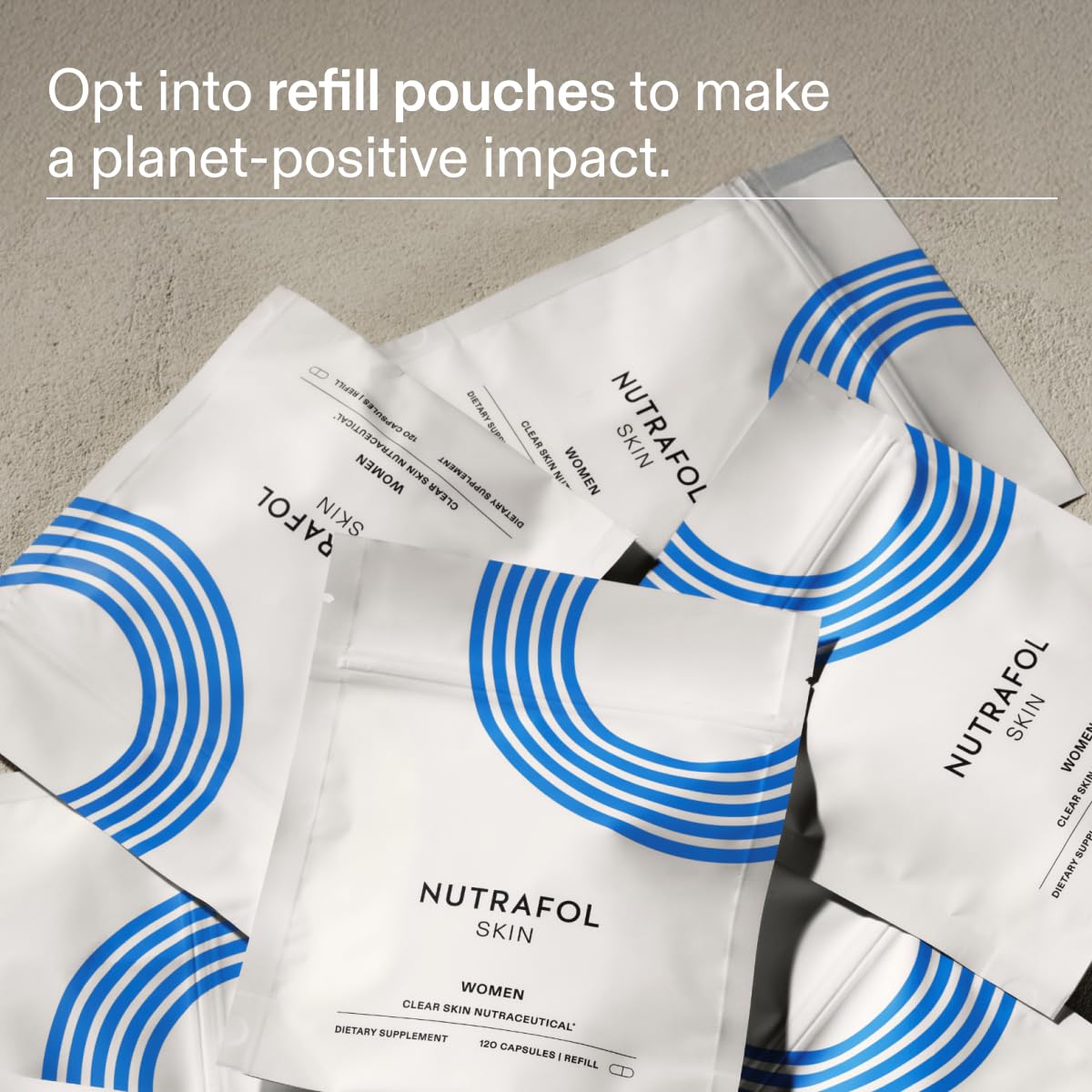 Nutrafol Clear Skin Acne Supplement for Women, Clinically Tested for Clearer, Smoother Skin, Physician-Formulated, Vegan - 1-Month Supply