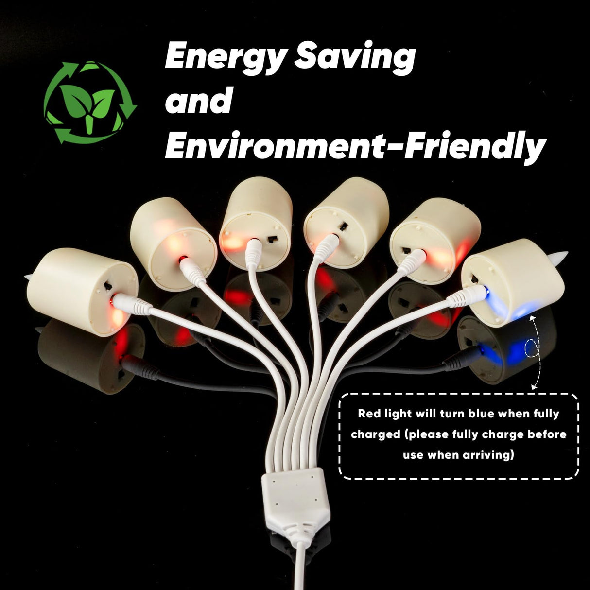 Homemory Rechargeable Flameless Candles, 2/4/6/8H Timer LED Votive Candles, 6 PCS Battery Operated Tea Lights with Timer for Table, Wedding, Christmas (USB Charging Cable Included)