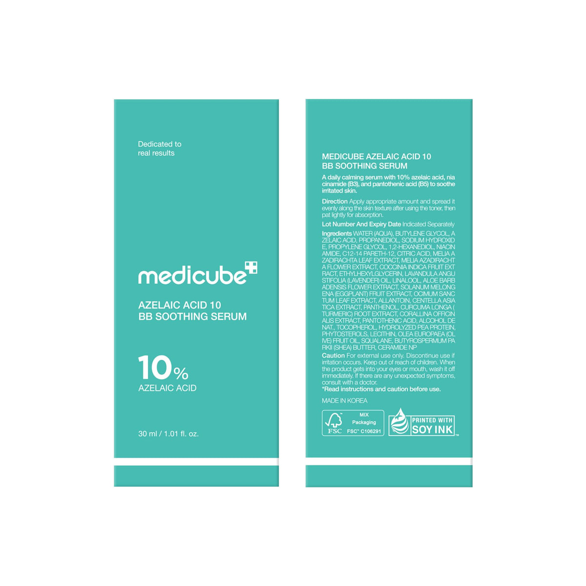 medicube Azelaic Acid 10 Soothing Serum