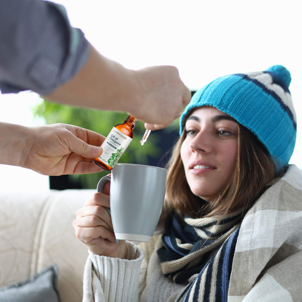 2 Pack 30ml Oregano Oil 100% Pure & Undiluted Min 92% Carvacrol Super-Strength Himalayan Essential Oil of Oregano (Origanum Vulgare) Highly Potent Immunity Booster for Cold, Cough, Sore Throat & Gut Health