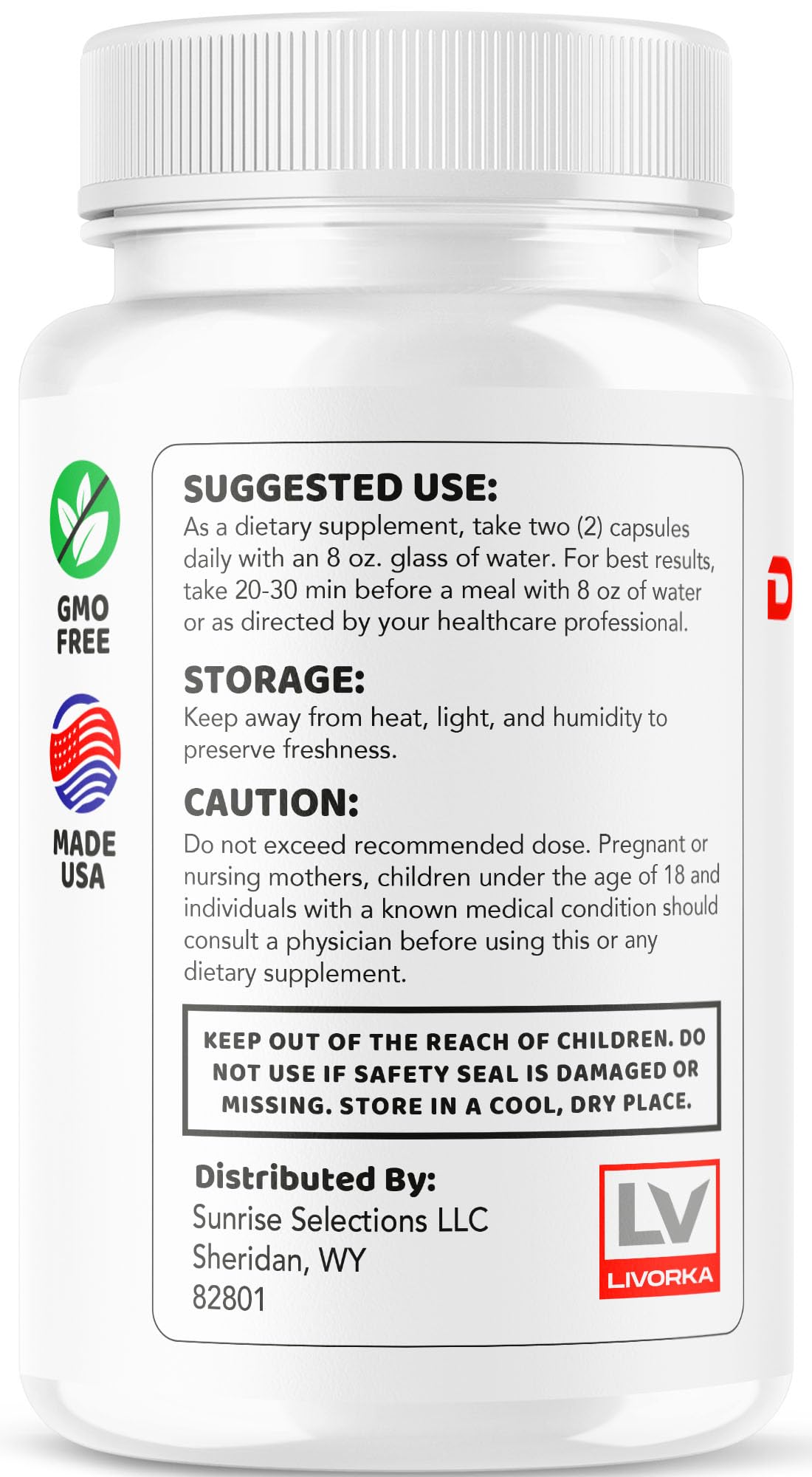 (2 Pack) Dr. Love Roar Lions Mane Supplement Capsules, Dr. Love Roar Lion’s Mane Plus Brain and Focus Premium Advanced Formula, Doctor Love All Natural Support Pills, 120 Capsules for 2 Months