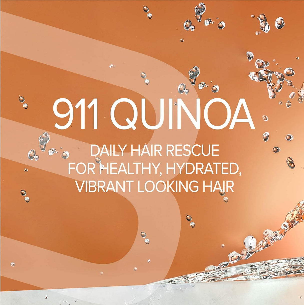 Biotop Professional 911 Quinoa Shampoo for Women & Men - Sulfate Free Nutritive Shampoo with Argan Oil - Made with Quinoa Protein for Dry, Lifeless, and Damaged Hair (33.8 fl oz/1 L)