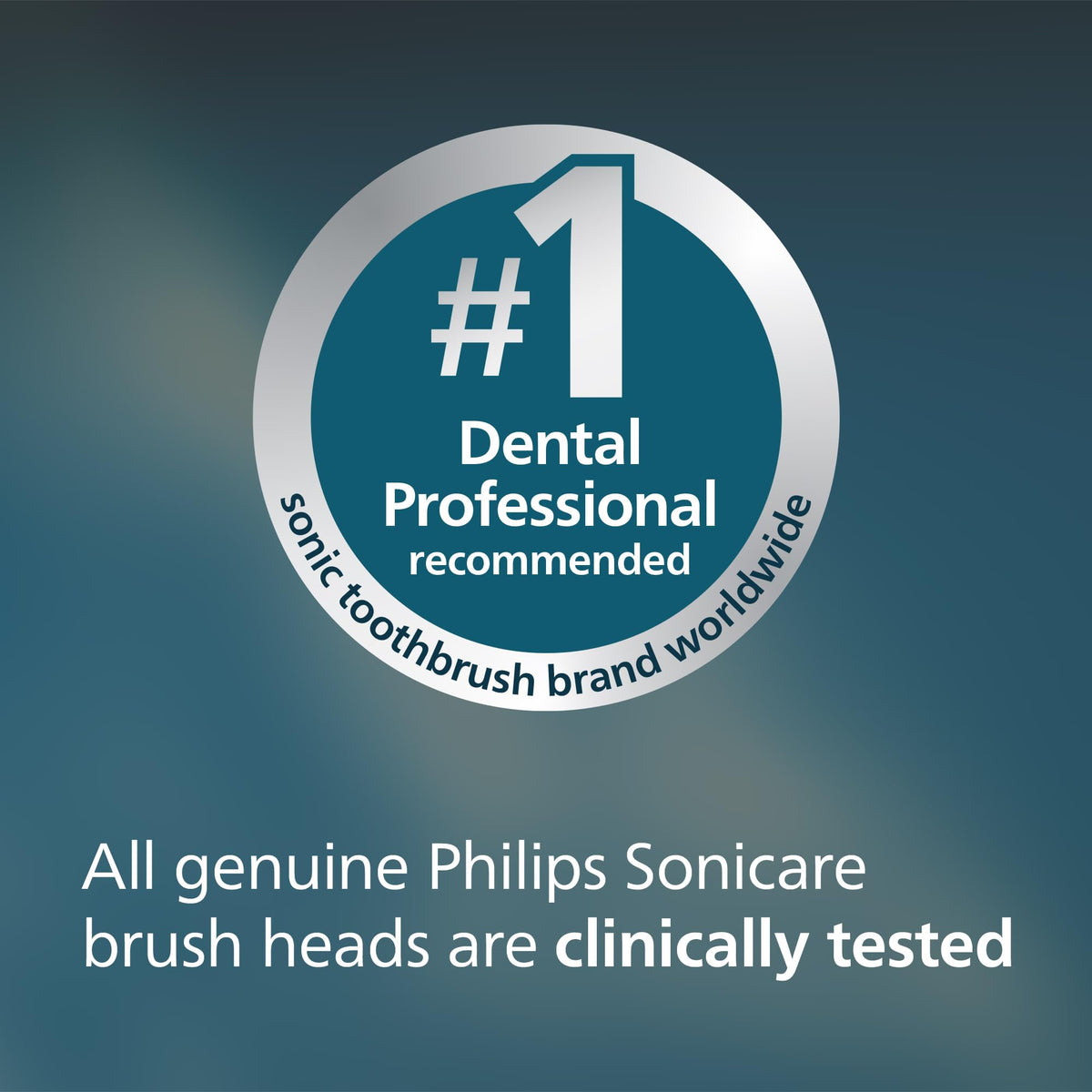 Philips Sonicare G3 Two-in-One Brush Heads, 4-Pack, 1 Year Supply, White