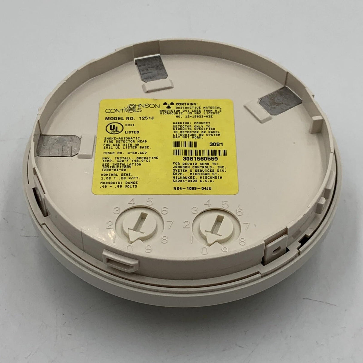 New 1251J Detector 1251J