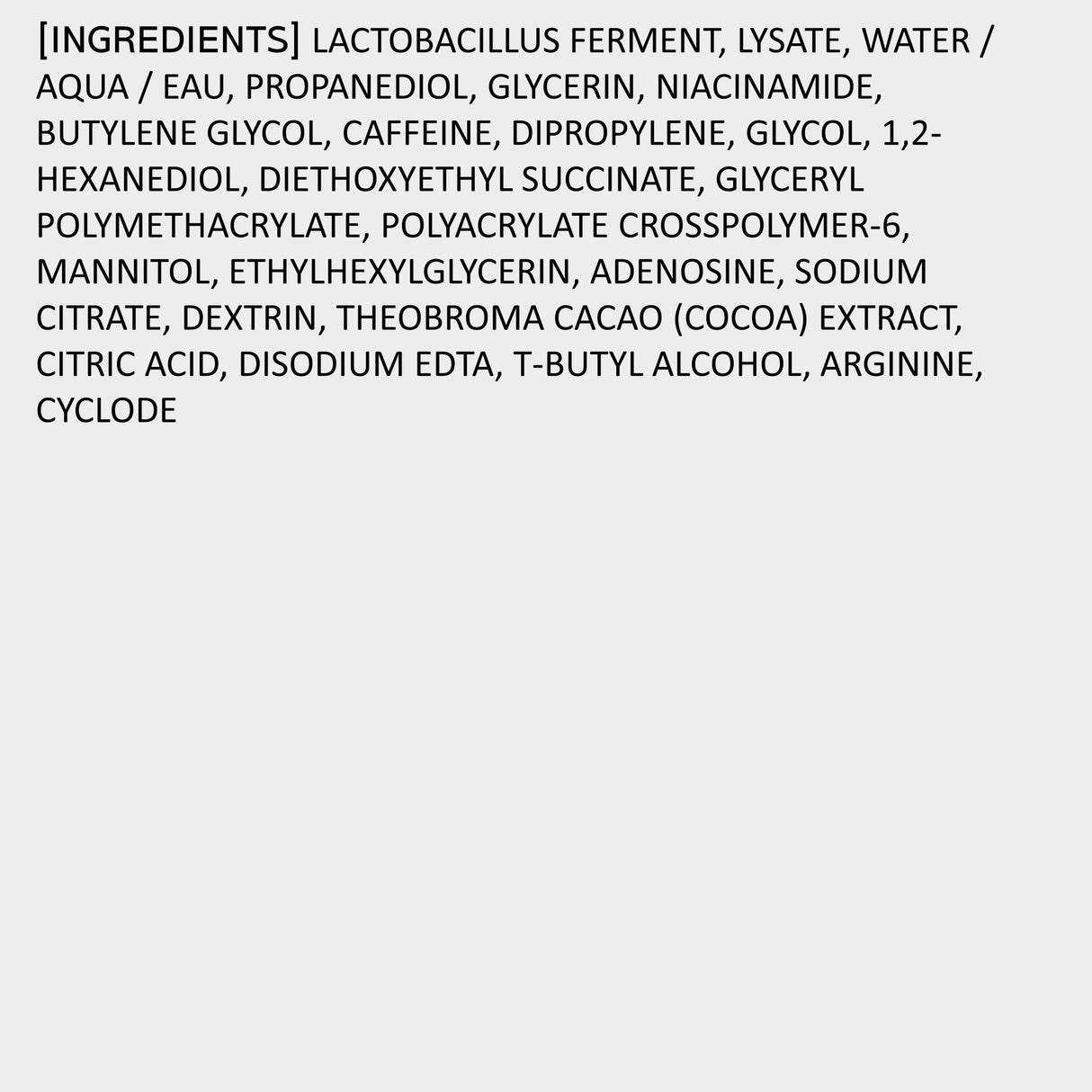 IOPE BIO-PDRN Caffeine Shot Serum | 38% ๐ท๐๐๐๐-๐๐๐๐๐
Vegan PDRN & 20,000ppm Caffeine & Niacinamide in a Bottle, Plumping Skin, Intense Lifting and Firming, Korean Skincare, 1.01 Fl Oz