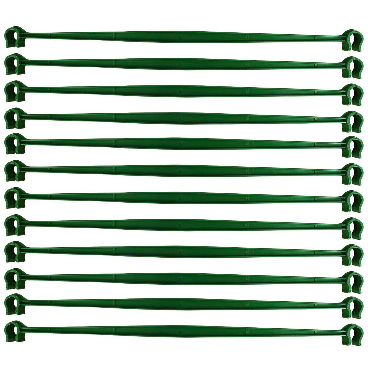 60PCS Plant Stake Arms for Tomato Cage,Expandable 11.8" Plant Supports Trellis Connector Clips for 11mm Garden Plants Stakes Stand Outdoor/Indoor