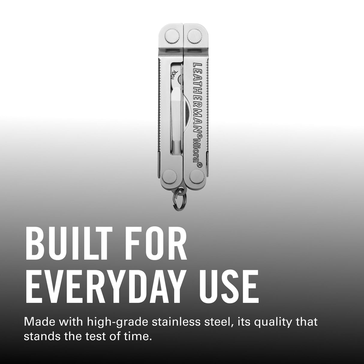 LEATHERMAN, Micra, Keychain Multi-tool with Grooming Tools, Mini Pocketknife for Everyday Carry (EDC), Hobbies & Outdoors, Built in the USA, Stainless Steel