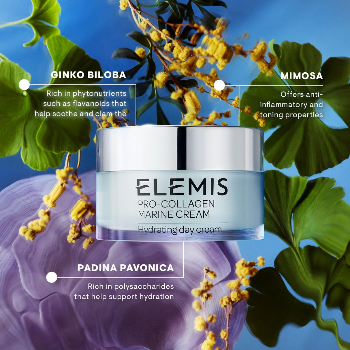 ELEMIS Pro-Collagen Marine Cream, Moisturizer Face Cream, Hydrating Face Moisturizer for Dry Skin, Best Moisturizer for Aging Skin, Anti Aging Gel Moisturizer for Face, Firming Facial Cream