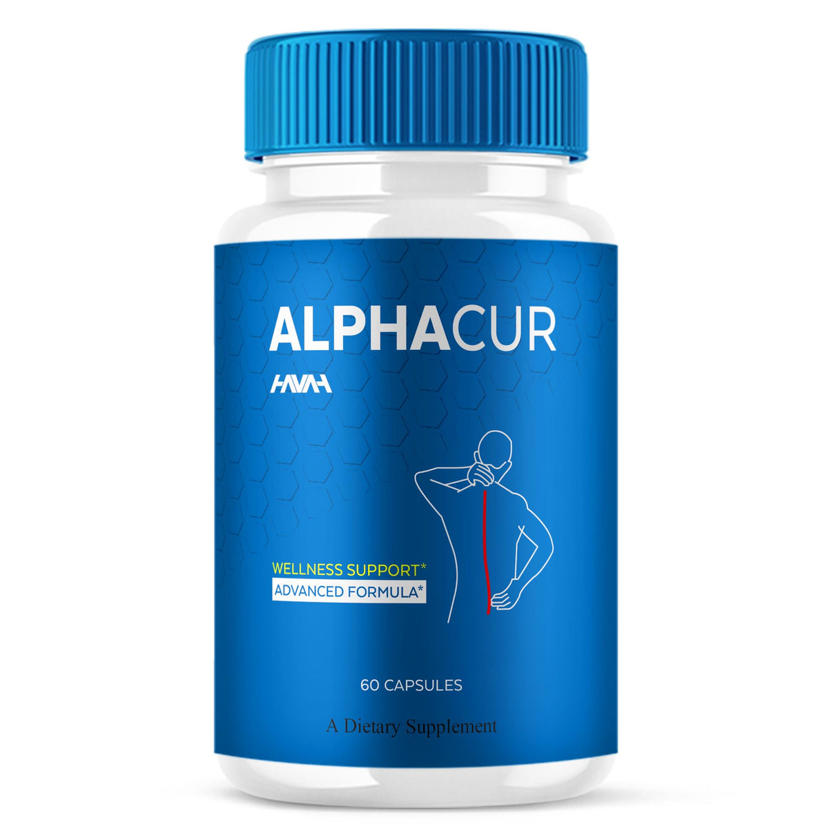 Alpha Cur Advanced Nerve Support Supplement, AlphaCur Maximum Strength Multivitamin Nerve Health and Overall Wellness Support, Alpha Curr Max Formula Supplement (60 Capsules)
