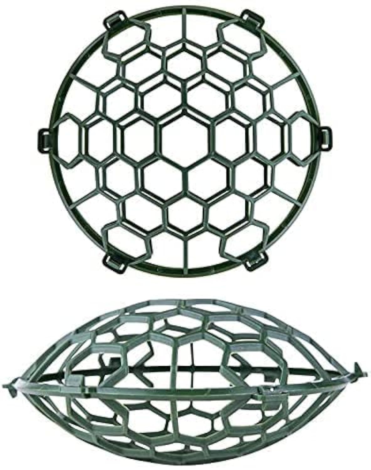 Floral Cage Arranger for Flowers l Bouquet Floral Cage l Pillow Floral Cage for Centerpieces and Vases l Sell in Set of 2 (6", Pillow) (334-96-07)