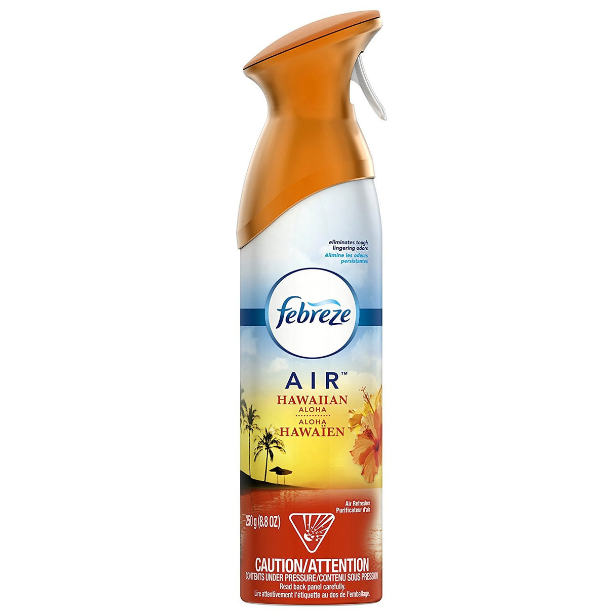 Febreze Air Freshener and Odor Fighter Spray, Hawaiian Aloha Scent, 8.8 Oz (Pack of 6)