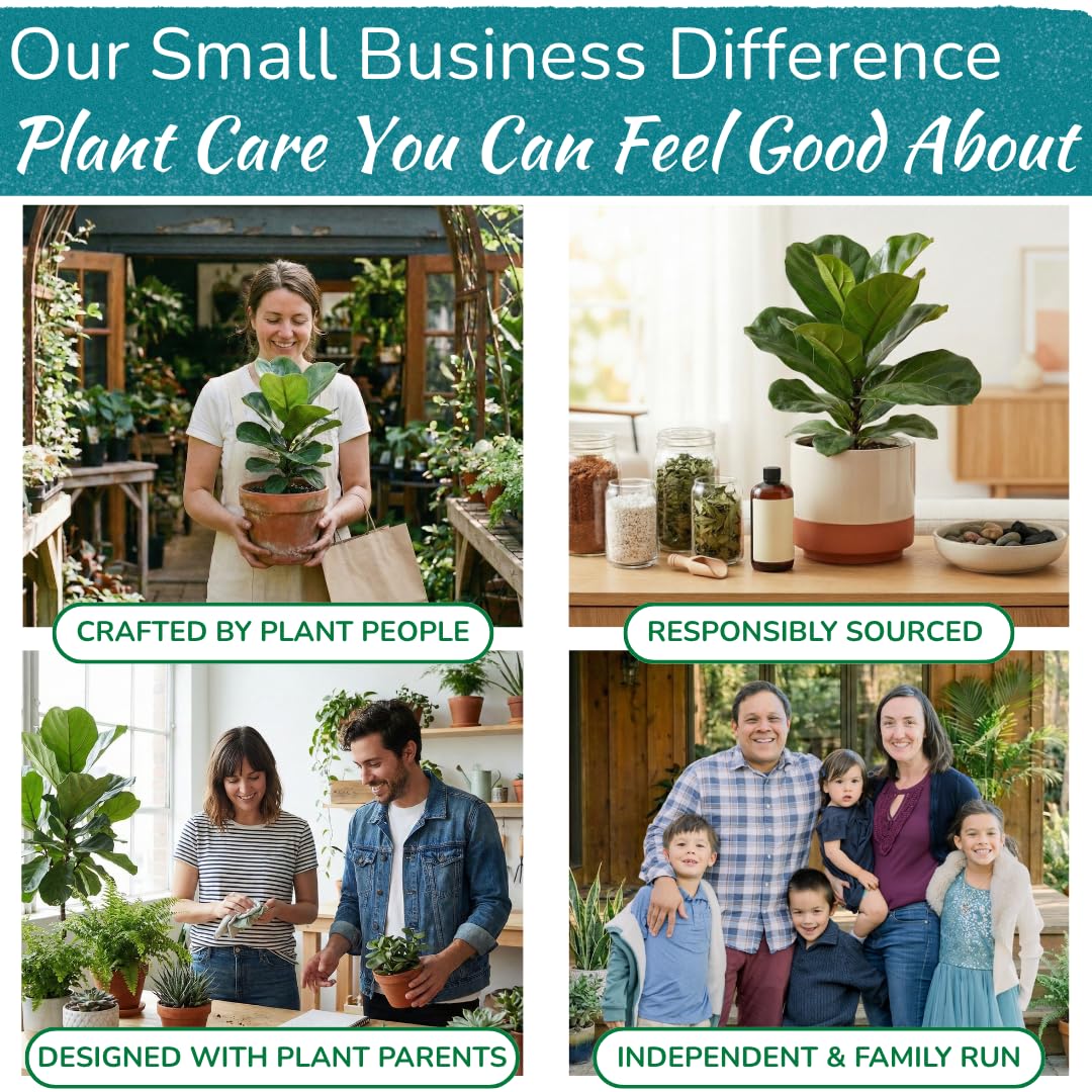 Fiddle Leaf Fig Health Meter, 3-in-1 Soil Moisture, Light & pH Testing Tool