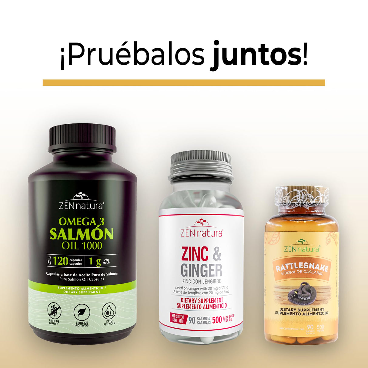 Vibora de cascabel 90 Capsules 500 mg ea, Rattlesnake Powder