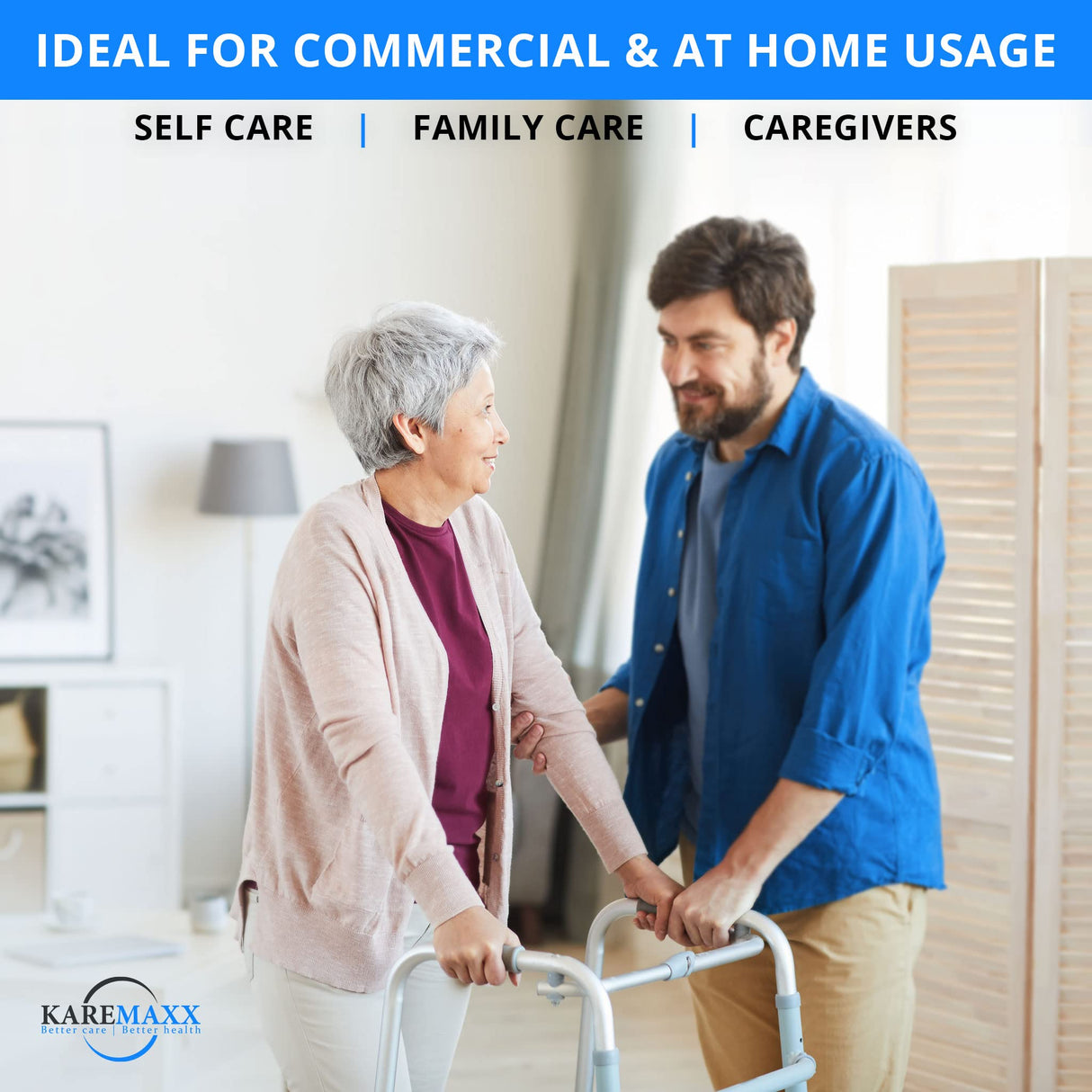 100 Bedside Commode Liners Bags for Commode Toilet - Leak Proof & Odorless Potty Liners for Portable Potty Chair Liners - Potty Bags for Portable Toilet Bags - Bedside Toilet Liners Disposable Adult