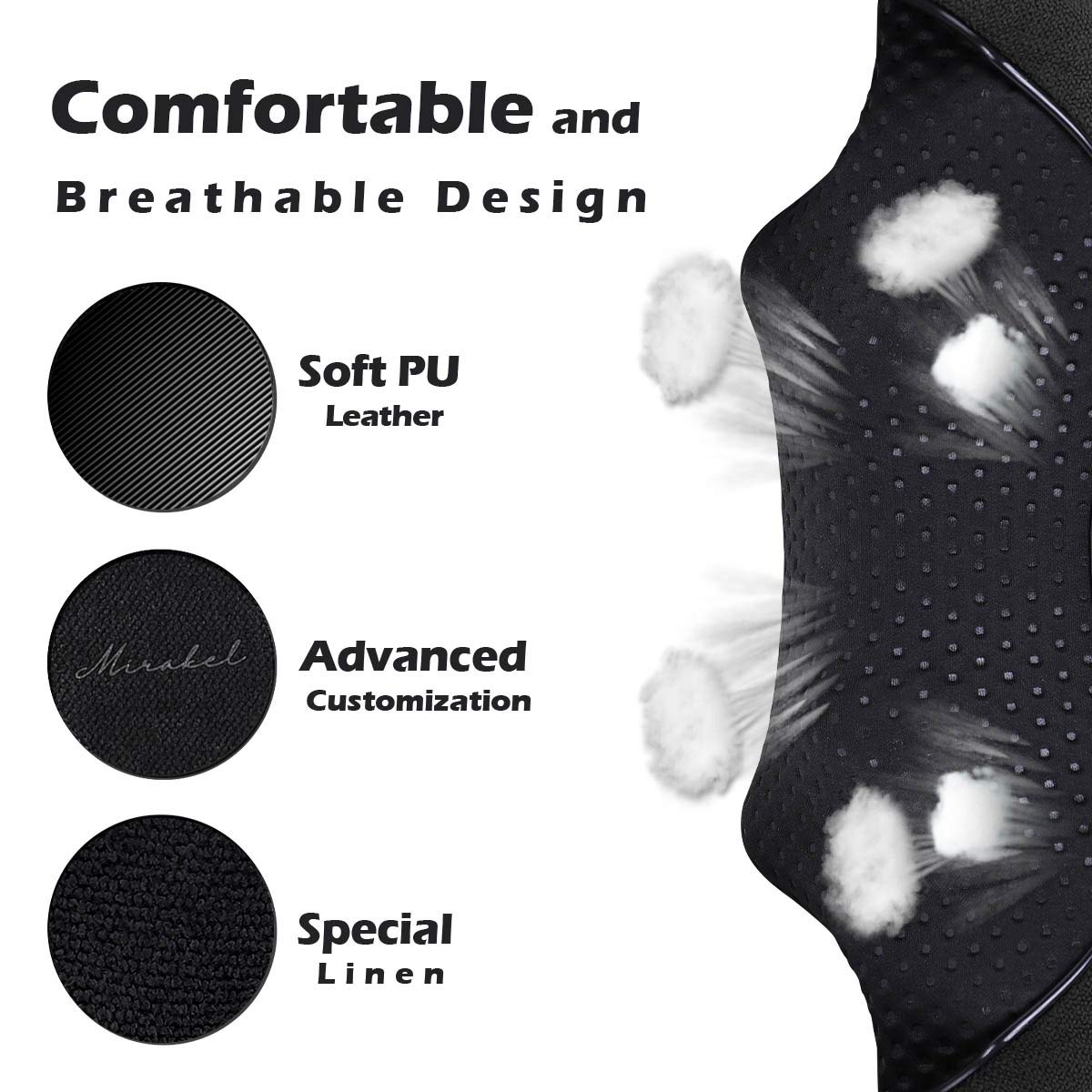 Shiatsu Neck and Shoulder Back Massager with Heat – Electric Deep Tissue Kneading Massage Pillow for Pain Relief and Relaxation – Perfect Gifts for Mother’s Day, Father’s Day, Birthdays, and Christmas