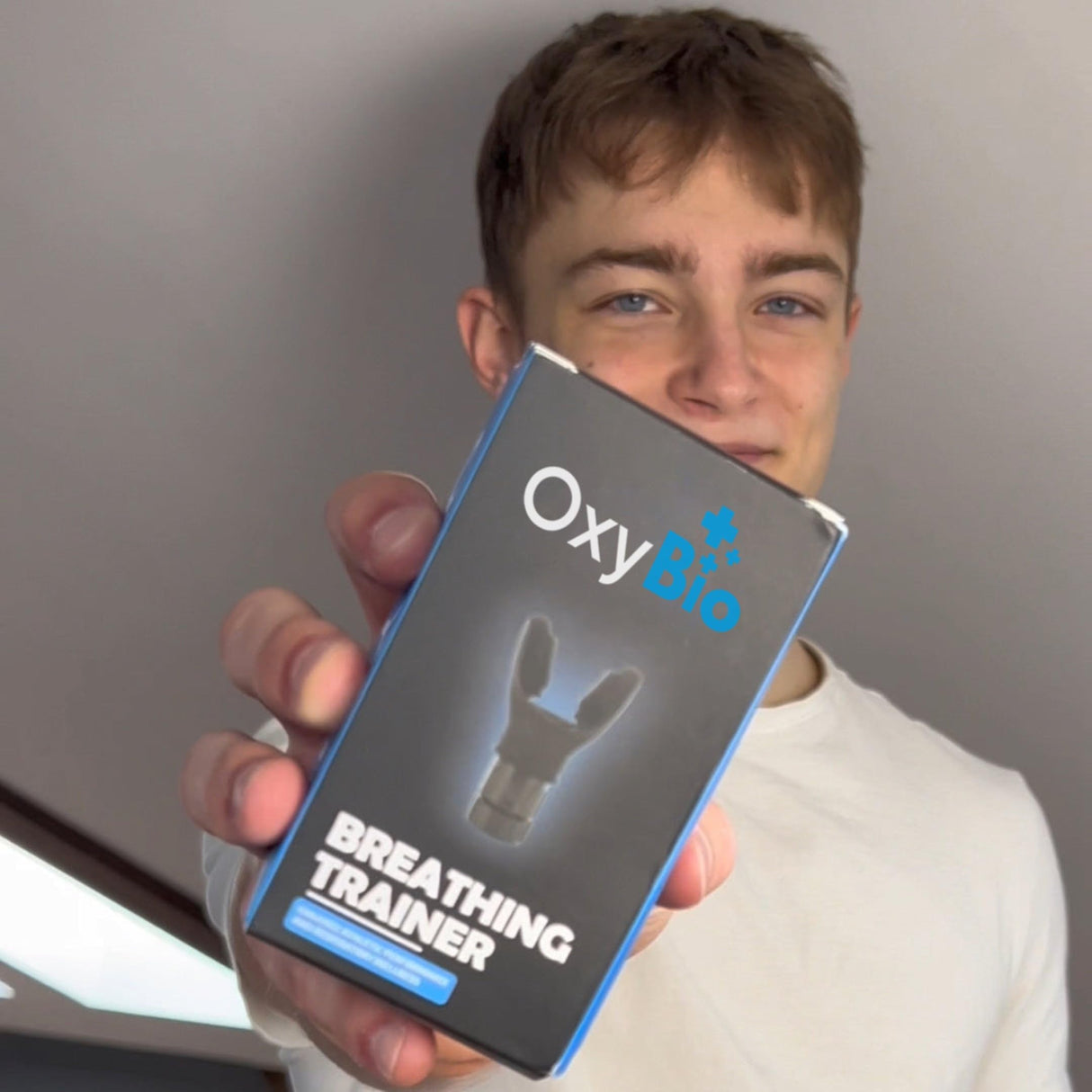 OxyBio Oxy Respiratory Trainer | Breathe Easier with Stronger Lungs | Made with High Grade Silicone