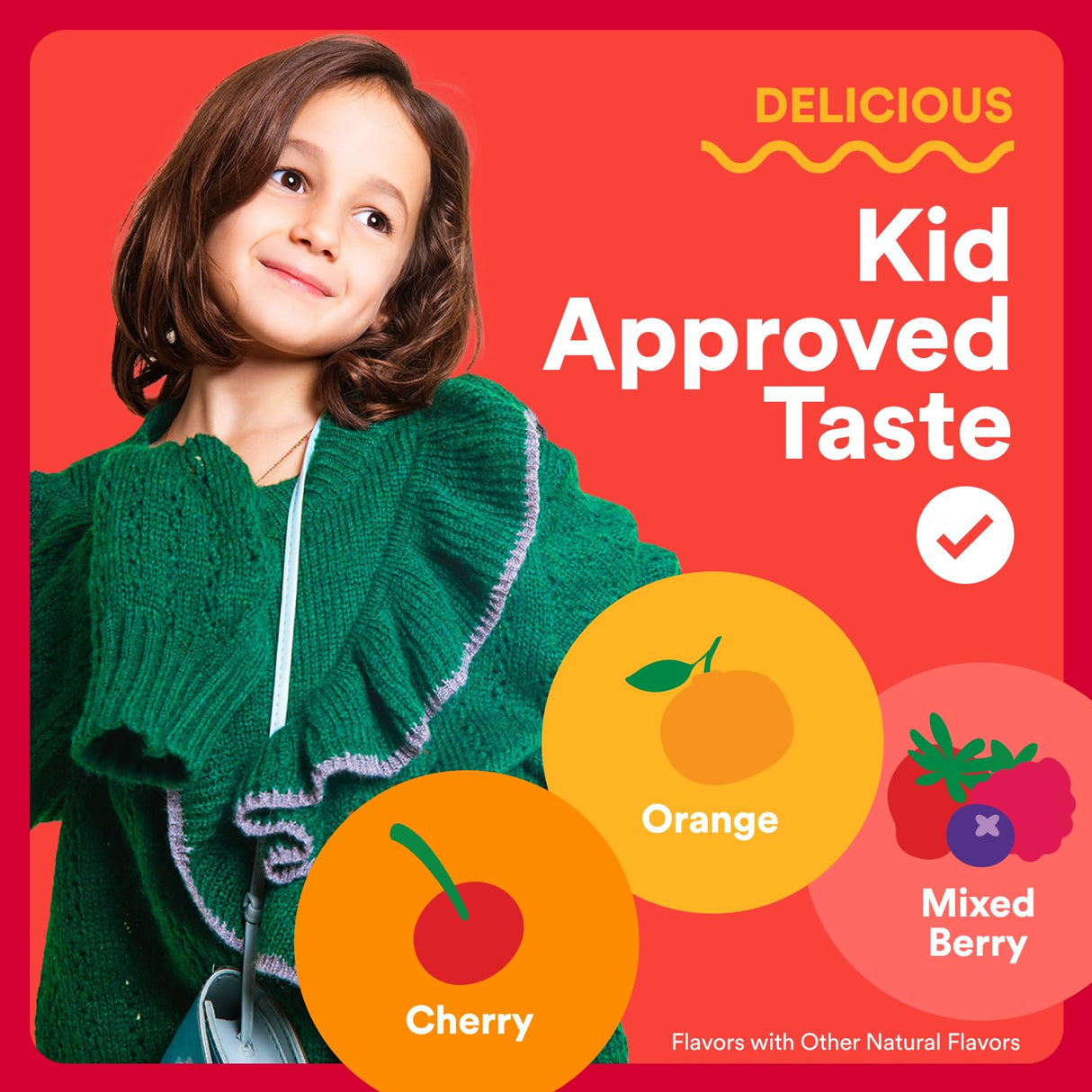 SmartyPants Organic Kids Multivitamin Gummies: Probiotics, Omega 3 (ALA), Vitamin D3, C, Vitamin B12, B6, A, K & Zinc for Immune Support, Biotin, Three Fruit Flavors, 120 Count (30 Day Supply)