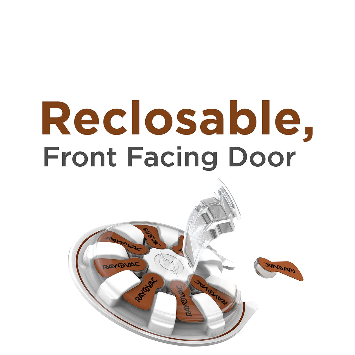 Rayovac Size 312 Hearing Aid Batteries, Size 312 Batteries, 24 Count