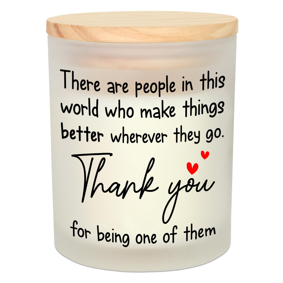 OASSIE Thank You Gifts for Women - Vanilla Lavender Scented Candle 10 oz