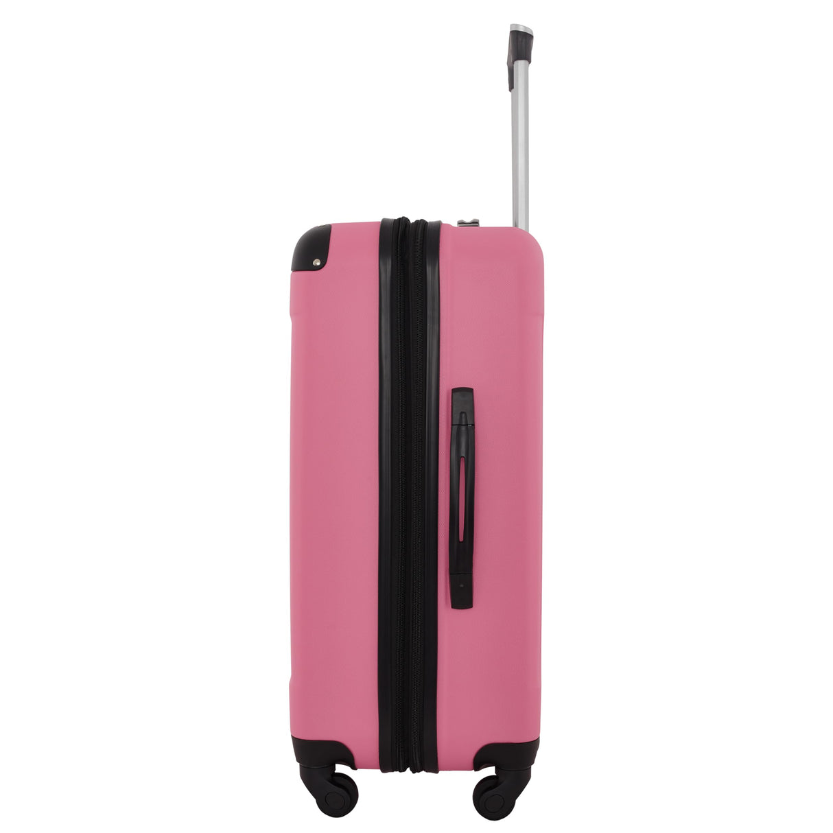Travelers Club Chicago Hardside Expandable Spinner Luggage, Hot Pink, 5 Piece Set