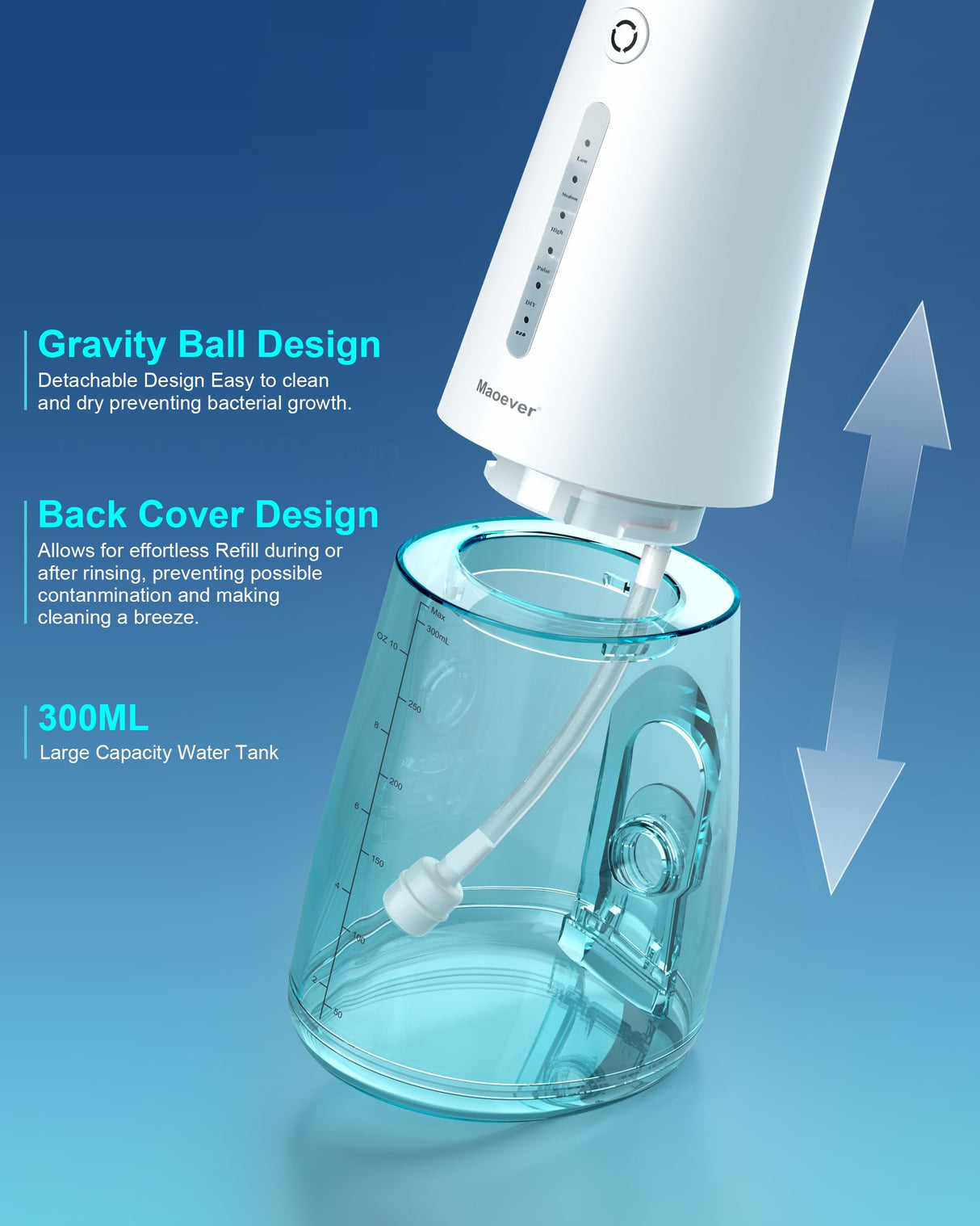 Sinus Cleaner Machine, Cordless Nasal Rinse Machine for Sinus Relief & Nasal Care, Electric Neti Pot Nasal Irrigation Sinus Rinse System Kit for Adult & Kid - Comes with 3 Tips