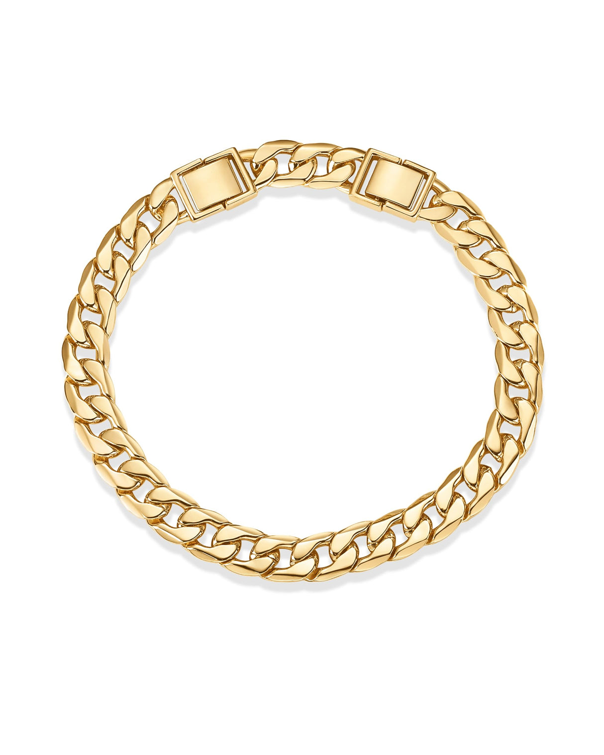 PAVOI 14K Yellow Gold Plated Chunky Chain Anklet for Women | Adjustable Chunky Curb Chain Anklets