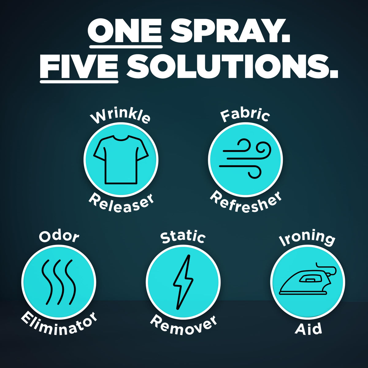 Downy Wrinkle Releaser Spray, All In One Wrinkle Release Spray, Odor Eliminator, Static Remover, Fabric Refresher & Ironing Aid for Clothes, 33.8 Fl Oz (Pack of 2), Unstopables Fresh Scent