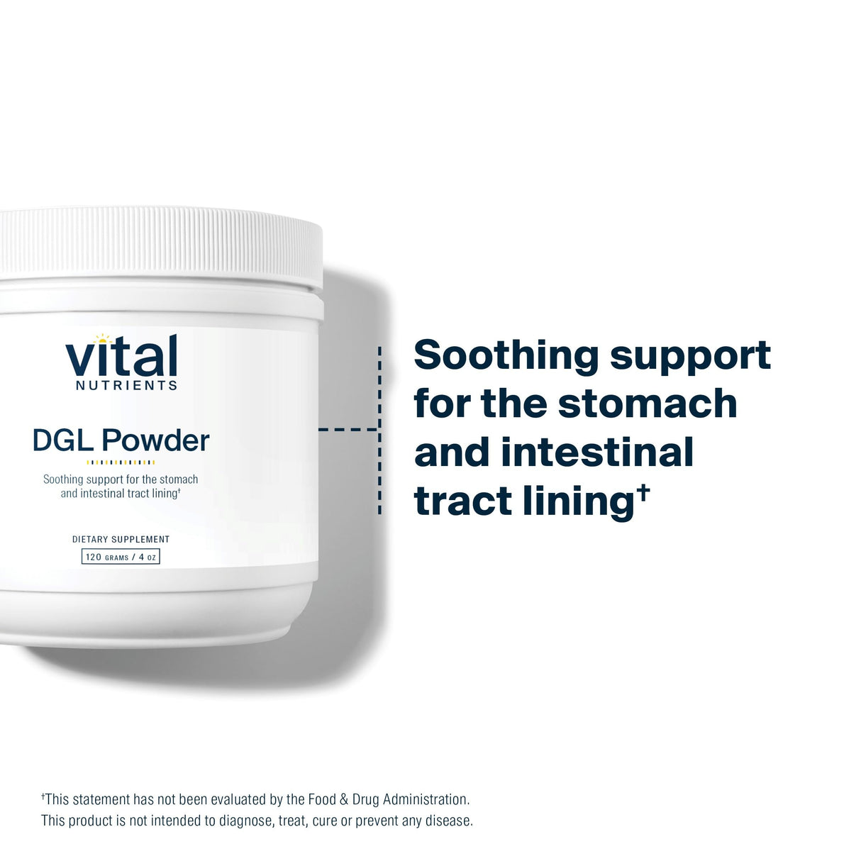 Vital Nutrients DGL Powder | Vegan DGL Licorice Root Extract to Support Healthy Stomach Lining and Digestive Tract* | Gluten, Dairy, Soy Free | Non-GMO | 120g