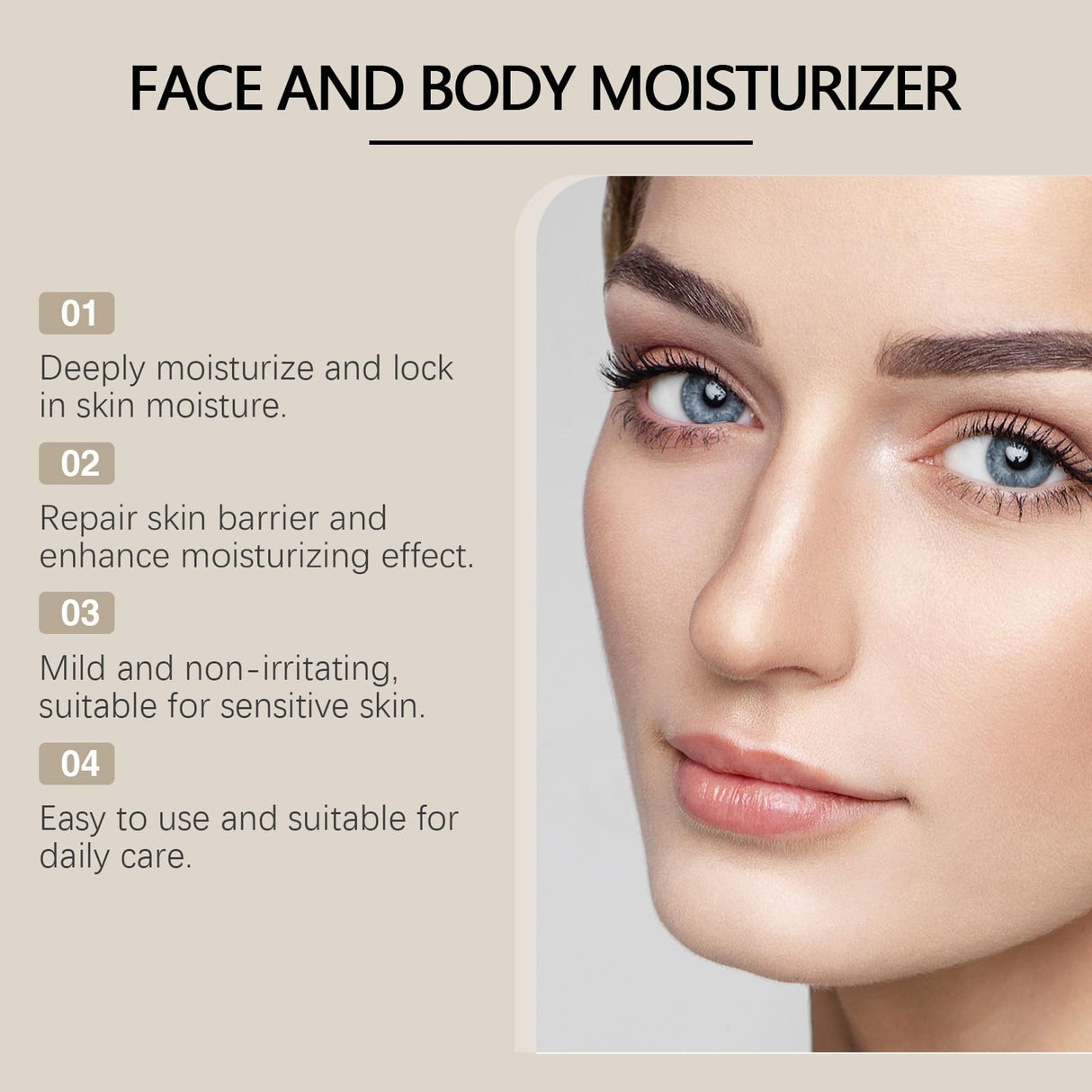 Beef Tallow Cow Fat Cream Moisturizing Face Body Moisturizer with Firms Softens Skin 1.94 oz