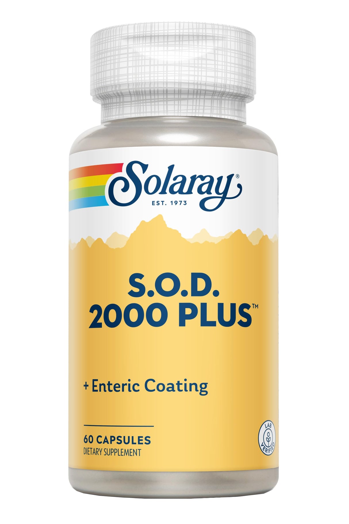 SOLARAY S.O.D. 2000 Plus, Capsule (Btl-Plastic) 400mg 100ct
